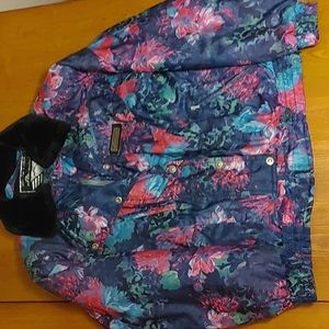Retro ski bomber jacket